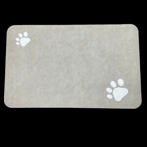 Paw Print Litter/Food Mat